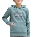 Sweat gar�on logo bleu