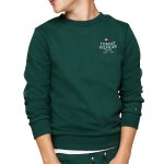 Sweat gar�on logo puff vert