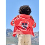 Sweat gar�on motif plac� rouge