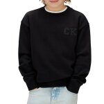 Sweat gar�on relaxed crewneck noir