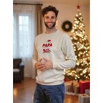 Sweat homme meilleur papa de noël capsule famille vanille Sweat homme meilleur papa de noël capsule famille vanille