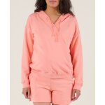 Sweat hoodie de grossesse et d'allaitement coconut abricot