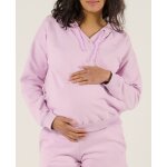 Sweat hoodie de grossesse et d'allaitement coconut lila
