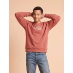Sweat manches longues homme capsule famille terracotta