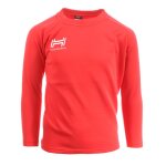 Sweat � manches longues rouge