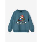 Sweat super mario gar�on bleu canard