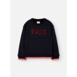 Sweat en molleton stretch noir