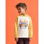 Sweat motif surf garon jaune