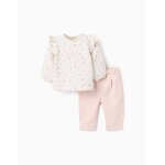 Sweat et pantalon � volants mushrooms blanc