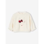 Sweat renne bb en fausse fourrure cru