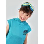 Sweat sans manche gar�on vert