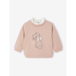 Sweat - shirt b�b� disney marie les aristochats rose poudr�