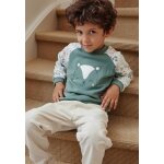 Sweat - shirt bb en molleton merlin kaki