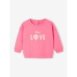 Sweat - shirt bb pressionn dos rose
