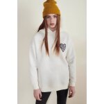 Sweat - shirt capuche samigi cream