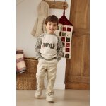 Sweat - shirt enfant en molleton abou kaki