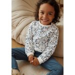 Sweat - shirt enfant en molleton cleste ecru