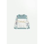 Sweat - shirt enfant en molleton holamuchacha ecru