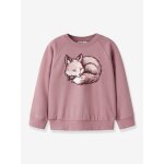 Sweat - shirt fille � motifs animaux name it mauve