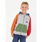 Sweat - shirt gar�on � capuche game on gris