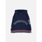 Sweat - shirt gar�on en molleton � capuche bleu