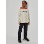 Sweat - shirt gar�on molleton � capuche freedom beige