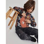 Sweat - shirt gar�on en molleton imprim� avec ours multicolore