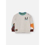 Sweat - shirt garon polaire beige