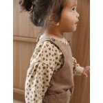 Sweat - shirt imprim motif lopard taupe