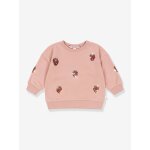 Sweat - shirt lou motifs en sequins rose
