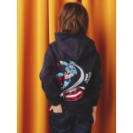 Sweat - shirt marvel avengers captain america � capuche marine