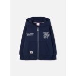 Sweat - shirt molleton gar�on � capuche bleu