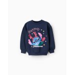 Sweat - shirt de nol amusant en coton lilo et stitch bleu fonc