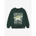 Sweat - shirt star wars grogu gar�on vert sapin