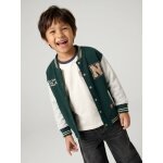Sweat teddy gar�on vert sapin