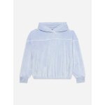 Sweat en velours bleu ciel