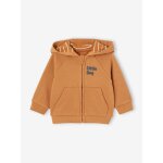 Sweat zippé à capuche bébé noix de pécan Sweat zippé à capuche bébé noix de pécan