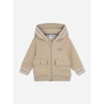 Sweat zipp� � capuche beige