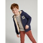 Sweat zipp� � capuche gar�on marine