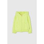 Sweat zipp� � capuche vert