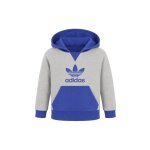 Sweatshirt b�b� en coton gris, bleu