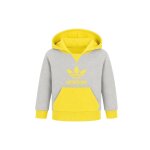 Sweatshirt b�b� en coton gris, jaune