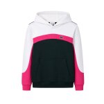 Sweatshirt enfant en coton farine, rose, noir