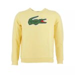Sweatshirt enfant en coton jaune pale