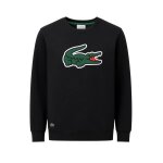 Sweatshirt enfant en coton noir fonc�