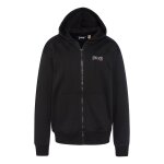 Sweatshirt zipp� � capuche noir