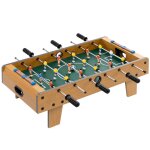 Table baby - foot enfant 2 ballons 18 joueurs marron