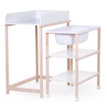 Table � langer pour baignoire blanc
