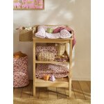 Table � langer bois 2 �tag�res madison bois