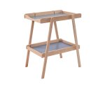 Table � langer l�na hybride bleu gris